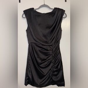 DO+BE Black Ruched Mini Dress